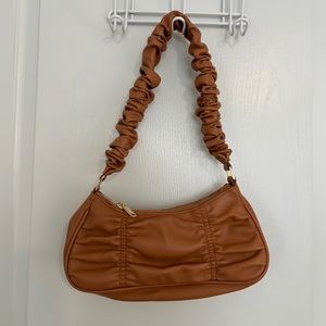 Brown Scrunchie Bag